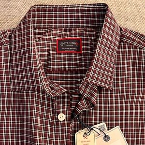 NWT UNTUCKit button down in medium